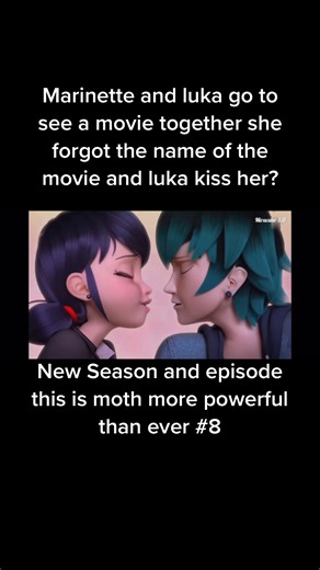 Marinette and Luka Movie Date Kiss Scene