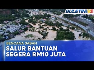 BENCANA SABAH | Peruntukan Tambahan RM10 Juta Bantu Mangsa - PM (BU)