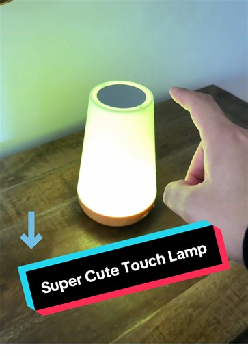 Super adorable touch lamp for decorating your room or your kids room. Perfect as a reading light at night. With a remote and touch panel, you can use it however you like. #touchlamp #ledlight #ledlightwithremote #readinglight #tiktokmademebuyit