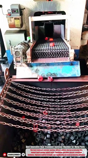 Best Innovative Heat Treatment Conveyor Machine for Metal Parts