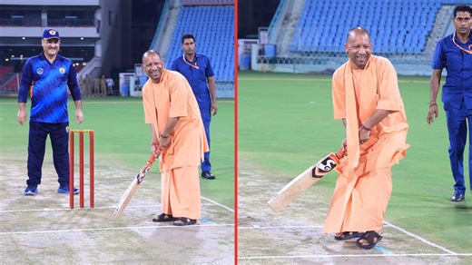 6.3K views · 37 reactions | UP Chief Minister Yogi Adityanath Plays Cricket At All India Advocates Cricket Tournament | NDTV | Facebook