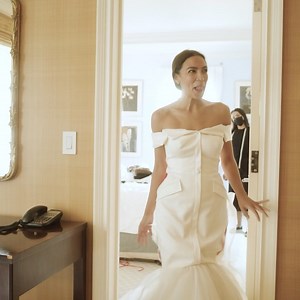 Alexandria Ocasio-Cortez on Instagram: "How do we inject urgent conversations of race, class, climate, and justice into an event that is both one of the largest spectacles of excess in the world, yet takes place in and benefits an institution that serves the public? . Quite a bit of planning and conversation between @aurorajames, myself, and the beauty, seamstresses, and garment workers went into Monday’s dress. We documented some of the process to share with you, too. To see it, check out the l