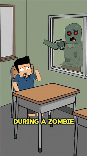 Trapped in School During a Zombie Outbreak