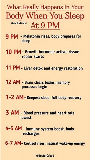 Sleep at 9 PM for 7 Days and See What Happens to Your Body | The Hidden Benefits of Sleeping at 9 PM