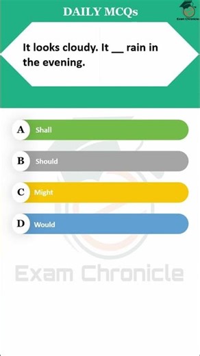 English Grammar Models MCQs | Can you answer below English Grammar Problem? #english #englishgrammar