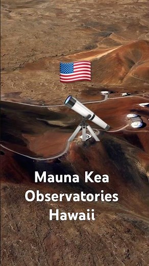 Mauna Kea Observatories, Hawaii: The World’s Most Spectacular Astronomy Centers #Astronomy #Aerial