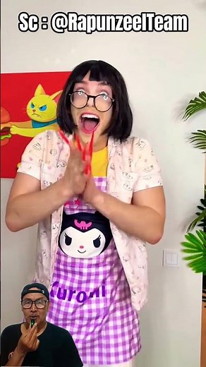 Air pel di minum mama #funny #lucu