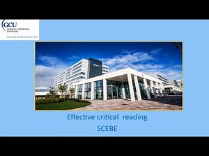 EAP Critical Reading and Note Taking