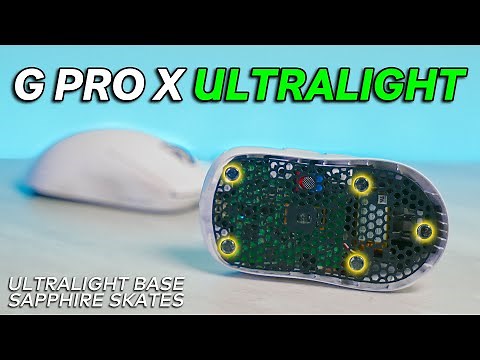 The Logitech G Pro X Ultralight. (Easy Mods)