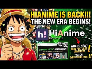 HiAnime Is BACK! Not Working Issue Fixed? What Changed!
