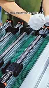 No Flex. No Slip. Just 0.01mm Accuracy — Every Single Move. #LinearMotion #LinearModule #Automation #Manufacturing #ProductionLine #FactoryAutomation | Knk Automation