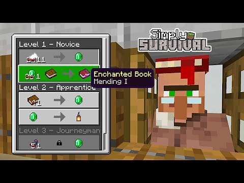 How To Get A 1 Emerald Trade Villager in 1.20+ (Any Enchantment) MCPE,PS,XBOX,Windows,Switch