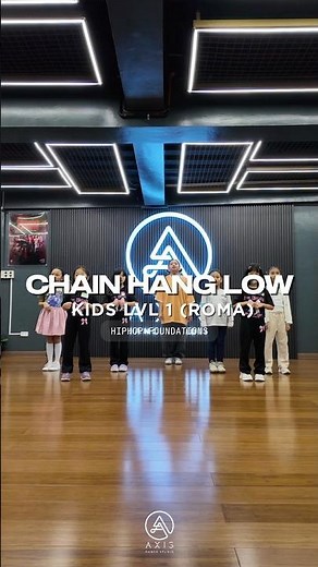 Jibbs - Chain Hang Low | Kids Lvl 1 | Hiphop Foundations (Choreography) Axis Dance Studio Baguio