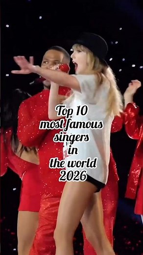 Top 10 Most Popular Singers In The World #shots #youtubeshorts