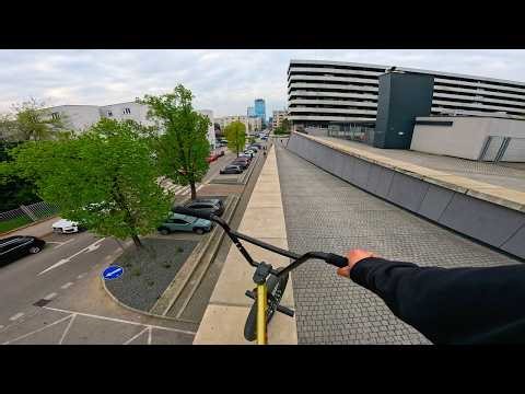 BRATISLAVA THROUGH THE EYES OF BMX 3 / STREET POV RIDING