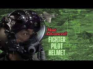 Most Advanced Fighter Pilot Helmet - F-35 Hologram Head-Up Display