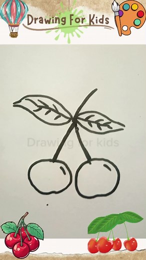 Cherry #belajar #art #drawing #fypシ゚viral #fyp #menggambar #youtubeshorts #youtube #viral #viralshorts #viralvideos #viralshort #trending #trendingvideo #trendingshorts #simple #tiktok #tik #tutorial #viralreels #instagram #instagood #instalike #foryou