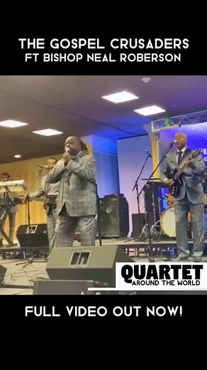 The Gospel Crusaders ft. Bishop Neal Roberson Follow Quartet Around the World on Youtube for More good gospel singing!#GospelQuartet #Quartet #QuartetATW #QATW