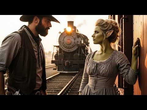 That Can't Be My Bride… — The Loner Rancher Froze as a Stunning Orc Girl Stepped Off the Stagecoach