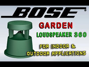 BOSE GARDEN Loudspeaker 360P For Indoor Outdoor Applications || USK ||