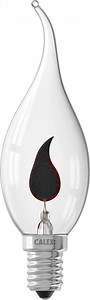 Calex LED kaarslamp - Flikkerende vlam effect - Warm Wit 2000K - E14 - 3W | bol