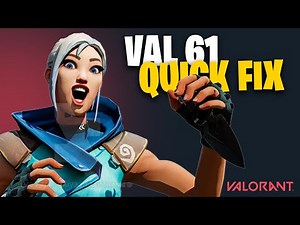 How To Fix Error Code: VAL 61 In Valorant - You Have Been Banned From Playing Valorant