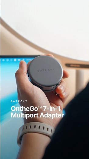 Satechi OntheGo™ 7-in-1 Multiport Adapter 🔗