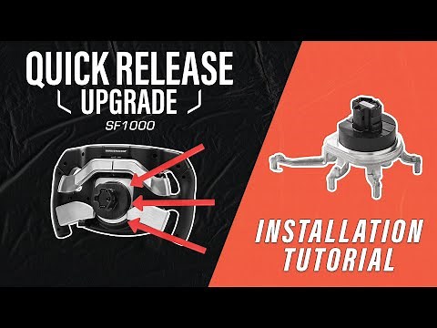 Quick Release Upgrade SF1000 Installation Guide | Thrustmaster