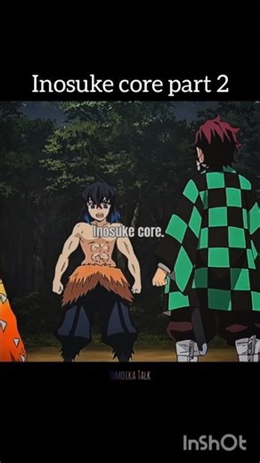 Inosuke core 🐗 ⚔️ #demonslayer #mitsurikanjori#kimetsunoyaiba #inosuke