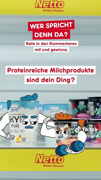 Rate die Stimmen der proteinreichen Duo-Produkte