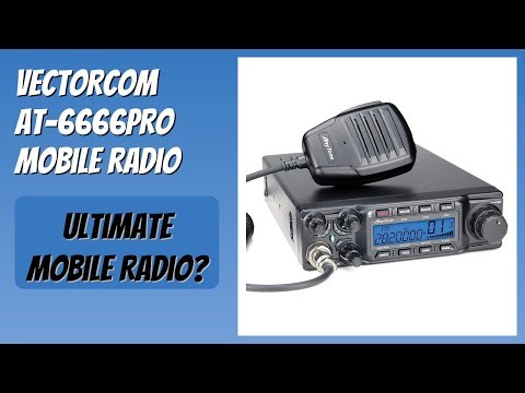 REVIEW (2026): VECTORCOM AT-6666PRO Mobile Radio. Features