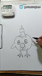 Gambar Anomali Cheke chichi chucka chu dalam 5 menit 🐔🕯️ #brainrot #anomali #drawing