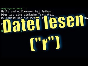 Learn Python – Open and read files (r mode)
