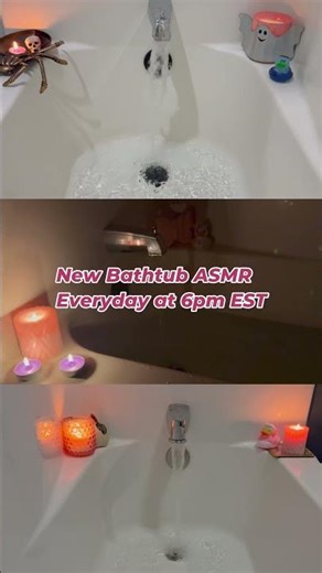 bathtub filling sounds - white noise asmr for sleep #shorts #asmr #bathtubfilling