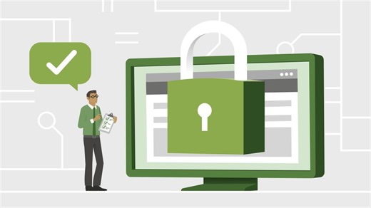 Conduct file integrity checking - Performing a Technical Security Audit and Assessment Video Tutorial | LinkedIn Learning, formerly Lynda.com