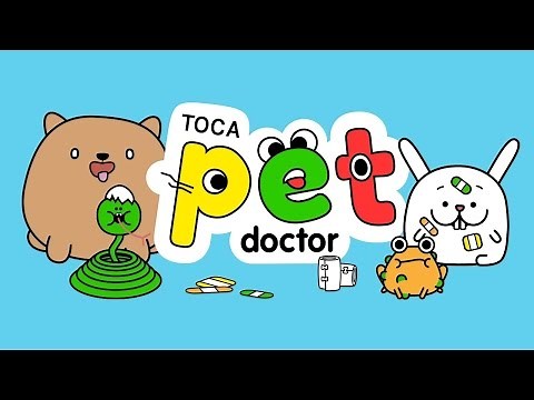 ✿★Toca Pet Doctor By Toca Boca ★✿- Best app for kids gameplay review