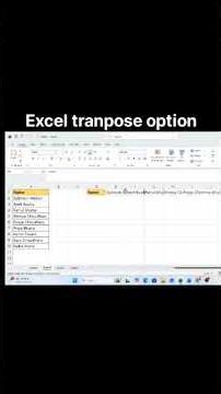 This option rotates text 90 degree #shorts #windows #excel #computer #gourinathgorain