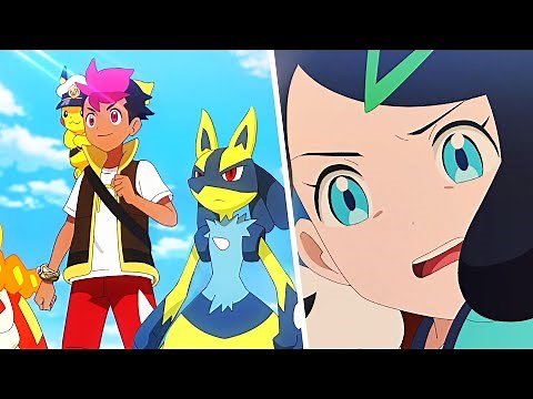 Shiny Rayquaza VS Legendaries - Roy Catches Shiny Lucario - Pokemon Horizons Episode 89 AMV