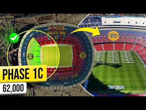 Camp Nou Weekly Update | Glass, Structure & Roof Elements