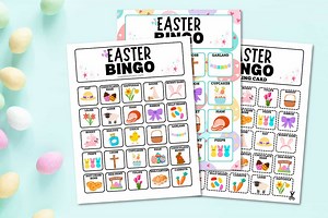 Easter Bingo - Free Printable Easter Bingo Cards