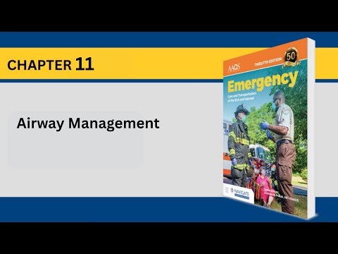 EMT Chapter 11 Airway Management