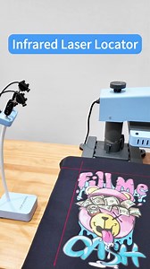 Heat Press Laser Alignment System for DTF transfer, sublimation, HTV, and more craft projects! #sublimaiton #garmentdecoration #HTV #craft #craftexpress #otterdtf #DTF #craftproject #DIY | Bestsub