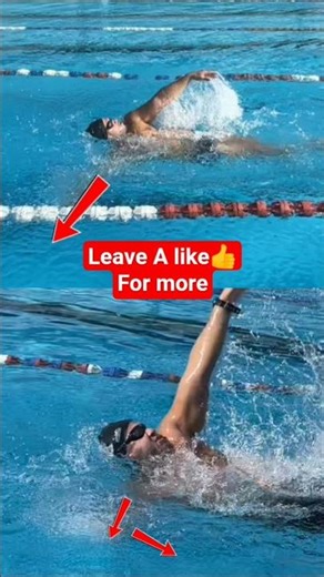 Why Your Backstroke Swimming Drifts Sideways - fix now