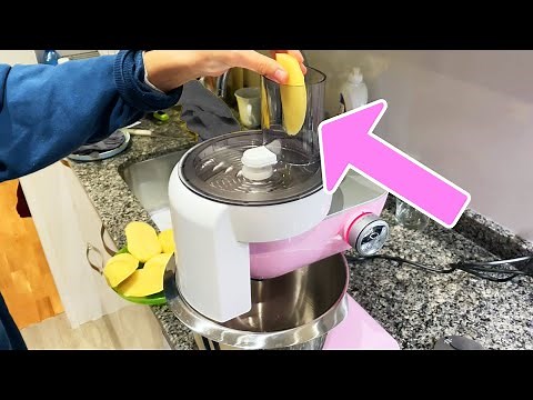 Bosch MUM 5 Español: Instrucciones para Rallar Tortilla de PATATA 🍟