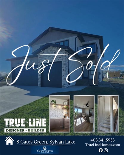 Our 8 Gates Green show home in Sylvan Lake is officially sold. Before we hand over the keys, it will be open for viewing the next two weekends only. Come experience the craftsmanship, quality, and design that define a True-Line Home. 📍 8 Gates Green, Sylvan Lake 🗓️ Saturday Jan 24 & 25 and Saturday Jan 31 & Feb 1 ⏰ 12:00–4:00 PM Join us for one last look before we welcome the new owners. #truelinehomes #centralalbertabuilds #albertacustomhomes | True-Line Homes