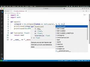 Integrar con la regla 1/3 de Simpson en Python