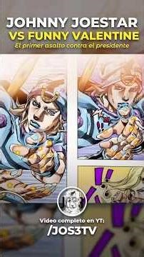 JOHNNY JOESTAR VS FUNNY VALENTINE (PARTE 1) #jojosbizarreadventure #steelballrun #johnnyjoestar