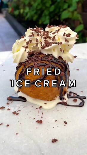 Delicious Fried Ice Cream Recipe | Easy and Quick
