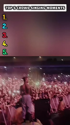 Top 5 Loudest Concert Crowd Moments