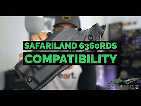 Safariland 6360RDS Compatibility